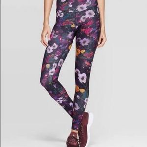 Flower floral leggings